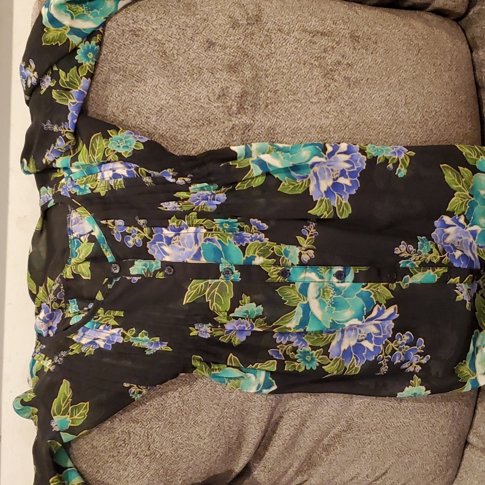 Xhilleration floral print top
